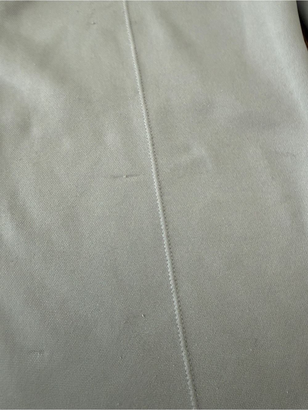 Nike Light Gray Track Pants with Straight Leg - Picture 3 of 10